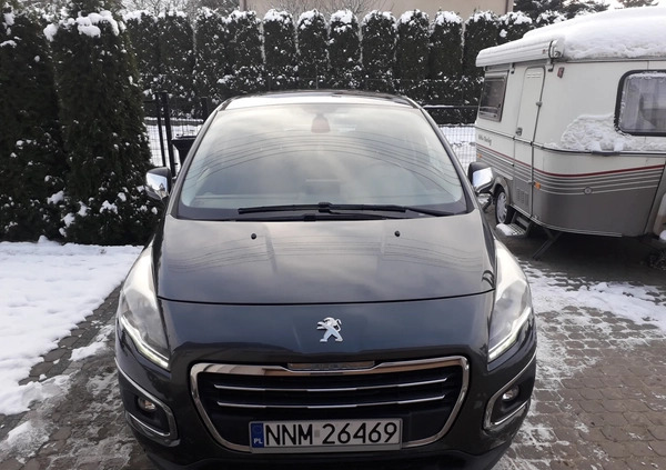 Peugeot 3008 cena 36900 przebieg: 222000, rok produkcji 2016 z Żary małe 106